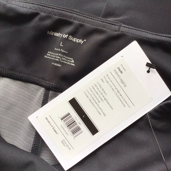 NWT MINISTRY OF SUPPLY Joule Active Leggings - Picture 10 of 10